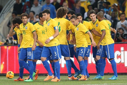frica do Sul 0 x 5 Brasil (Amistosos 2014)