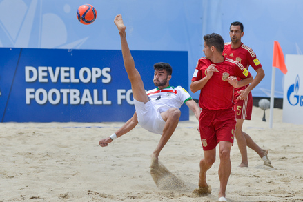 Espanha x Iro - Mundial Futebol Praia 2015 - Fase de Grupos Grupo C