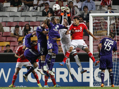 Benfica v Anderlecht Liga dos Campees 2013/14