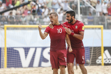 Portugal x Argentina - Mundial Futebol Praia 2015 - Fase de Grupos&nbs
