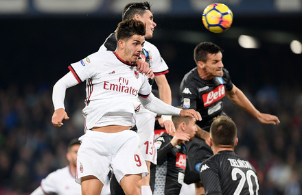 Napoli x Milan - Serie A 2017/2018 - CampeonatoJornada 13