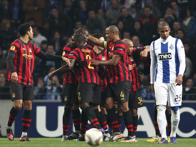 FC Porto v Manchester City Europa League 11/12