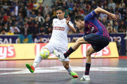 Barcelona x Kairat - UEFA Futsal Champions League 2018/19 - Meias-Finais