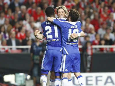Benfica v Chelsea QF Champions League 2011/2012