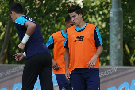 Sesso de treino FC Porto em Horst (11 Julho 2015)