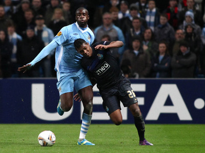 Manchester City v FC Porto Europa League 11/12