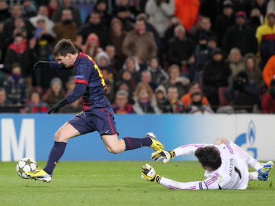 Em Barcelona, Artur travou Messi e companhia